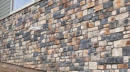 stone veneer installation