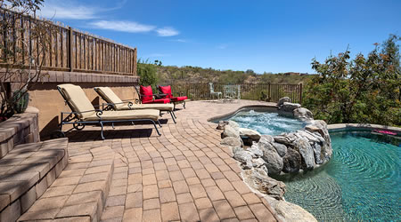 Paver Pool Deck Construction